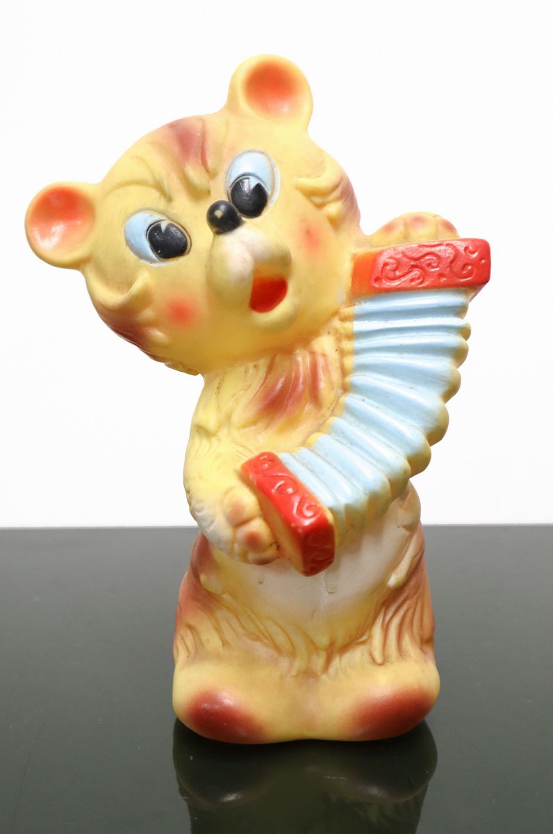 Ledra Gomma/ Ledra Plastic - Gatto e Orso Musicanti