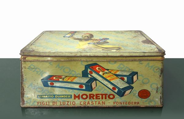 Caffeol - Lithographed tin box