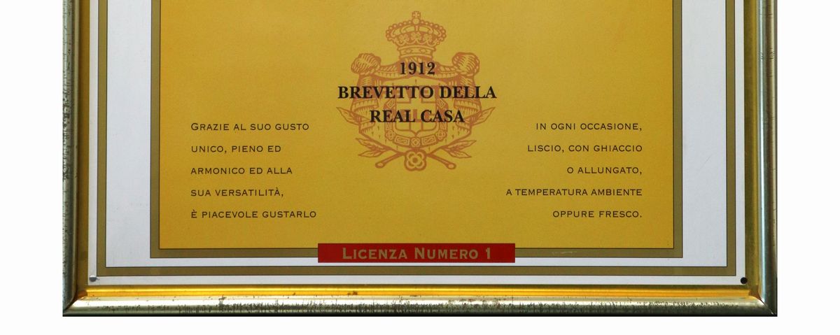 Amaro Averna - Tabella Pubblicitaria in Latta
