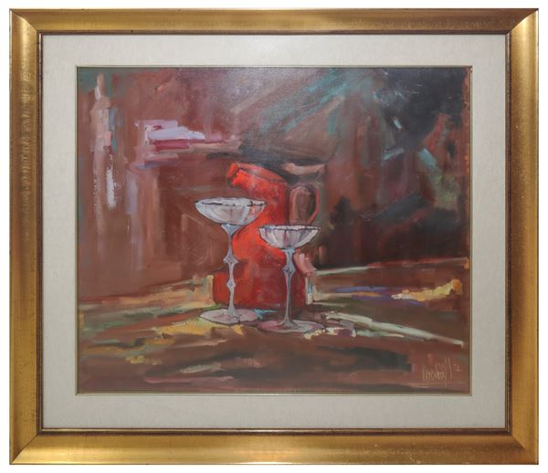 Still life with glasses