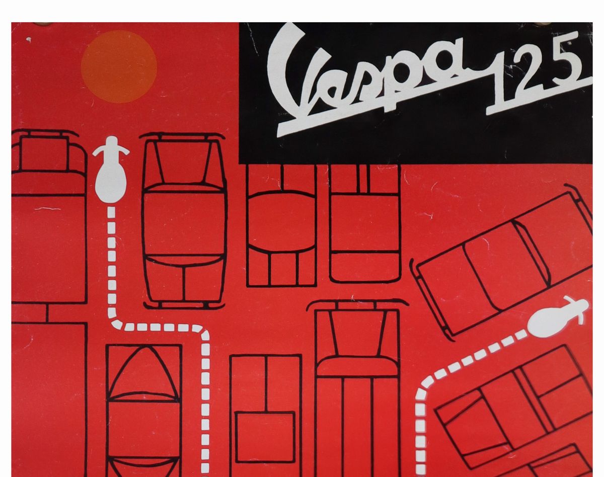 Locandina Vespa 125