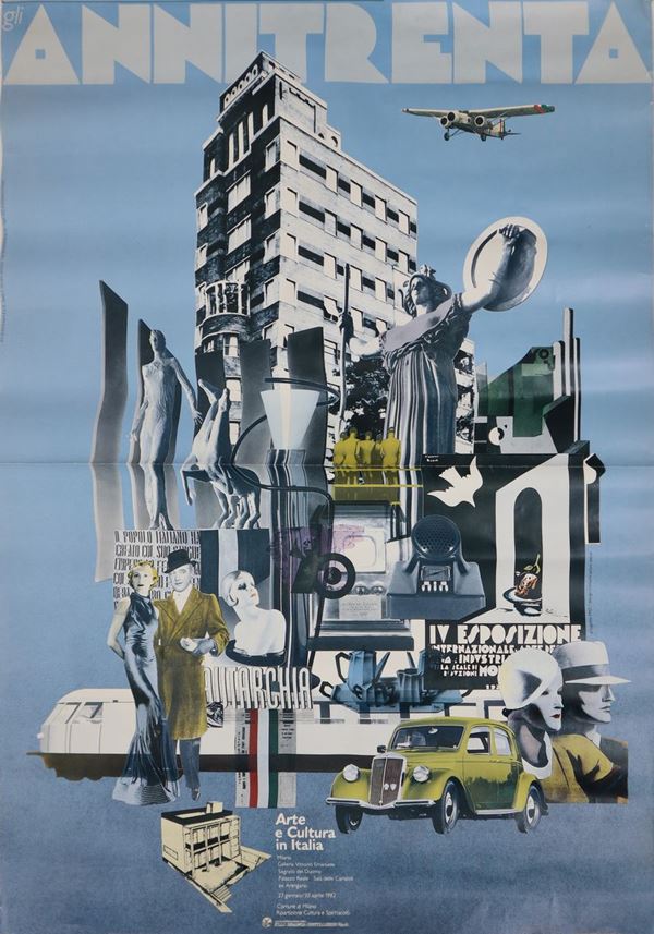 Manifesto mostra futuristica