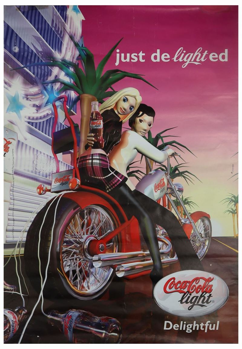 Manifesto ufficiale Coca Cola Light