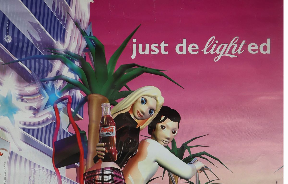 Manifesto ufficiale Coca Cola Light