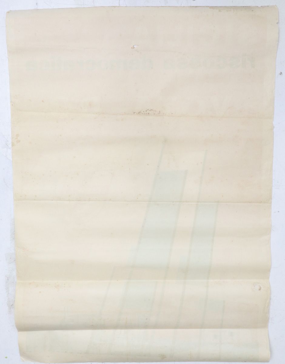 Poster politico pubblicitario della Democrazia Cristiana