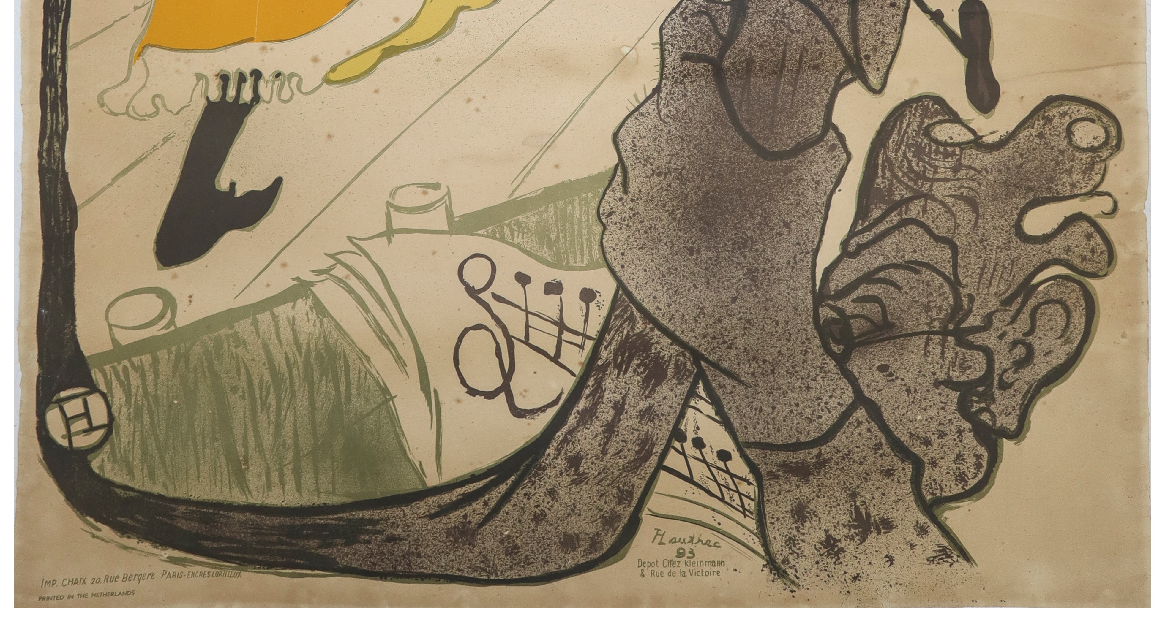 Poster della mostra - Jane Avril - Jardin de Paris