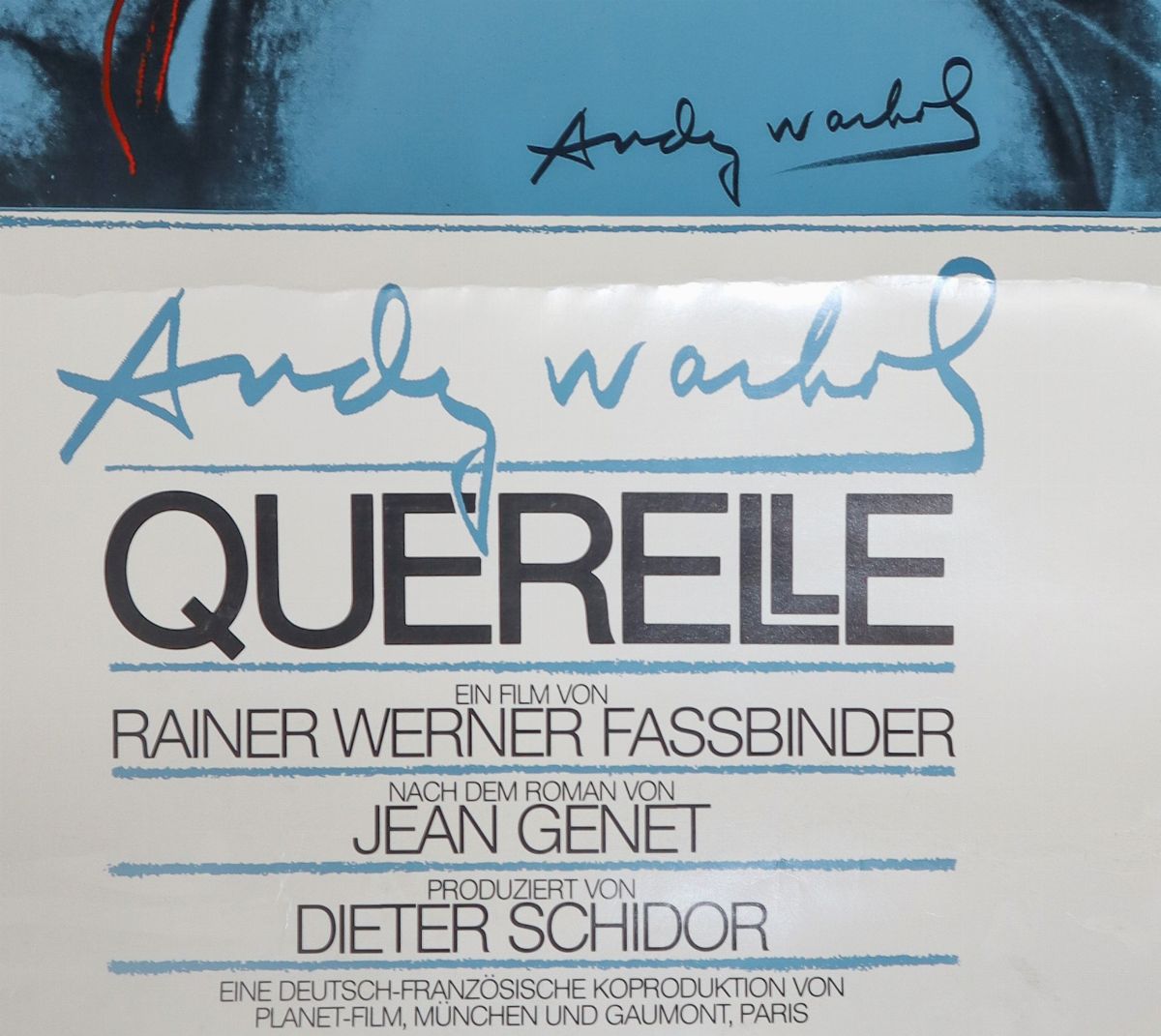 Andy Warhol - Querelle Blu