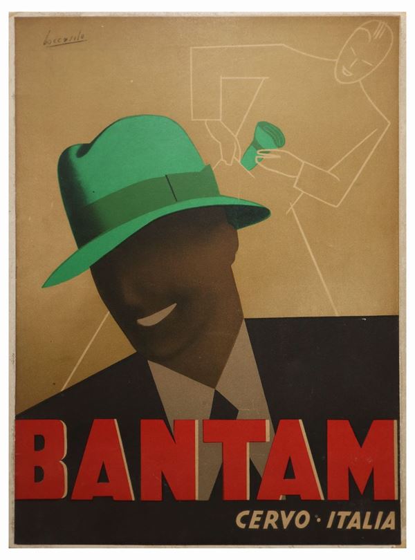 Gino Boccasile - Original Bantam advertising poster