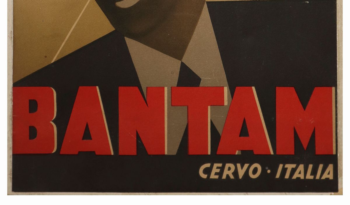 Locandina pubblicitaria originale Bantam