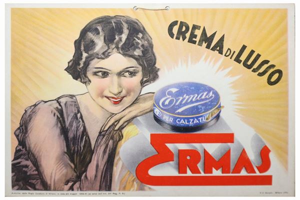 Ermas - Ermas advertising cardboard