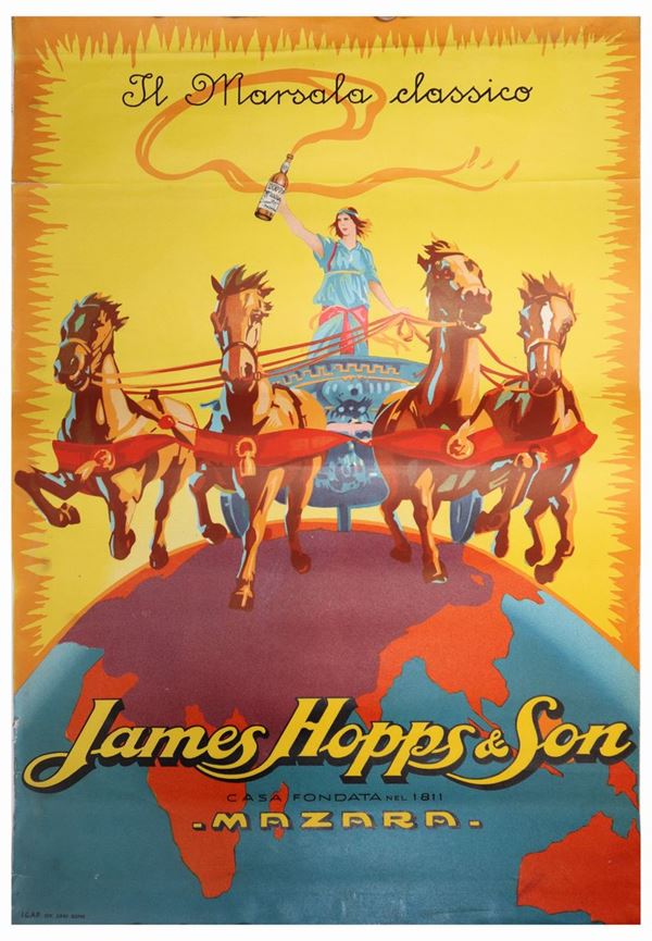 John Hopps and Sons Mazara del Vallo - John Hopps And Sons Mazara Del Vallo advertising poster