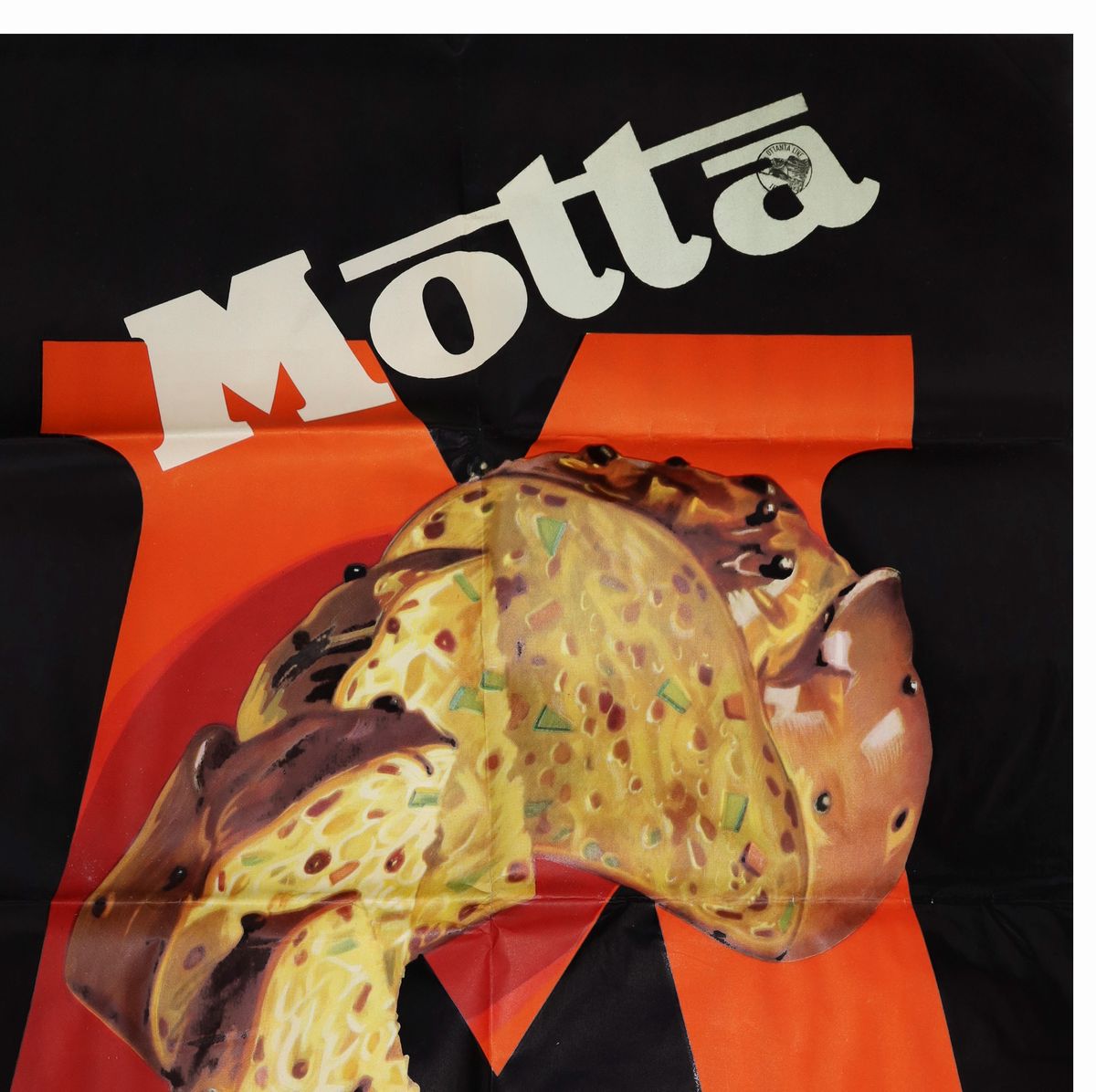 Severo Pozzati ''sepo'' - Manifesto Pubblicitario Panettone Motta