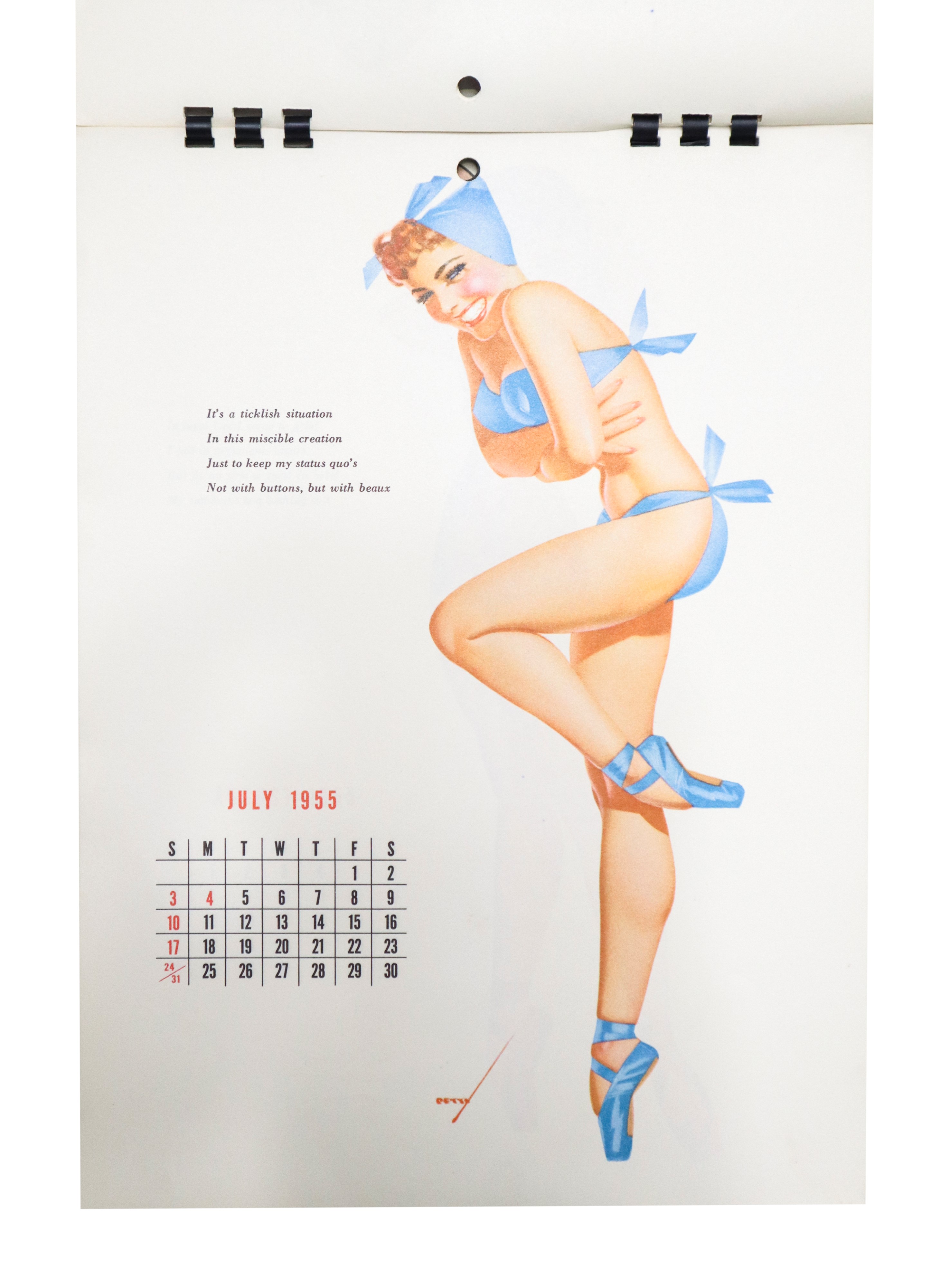 Calendario Pin-up
