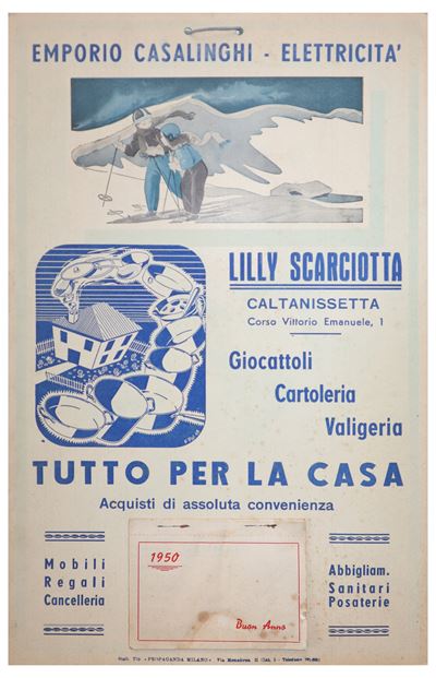 Calendario Promozionale per Emporio Lilly Scarciotta