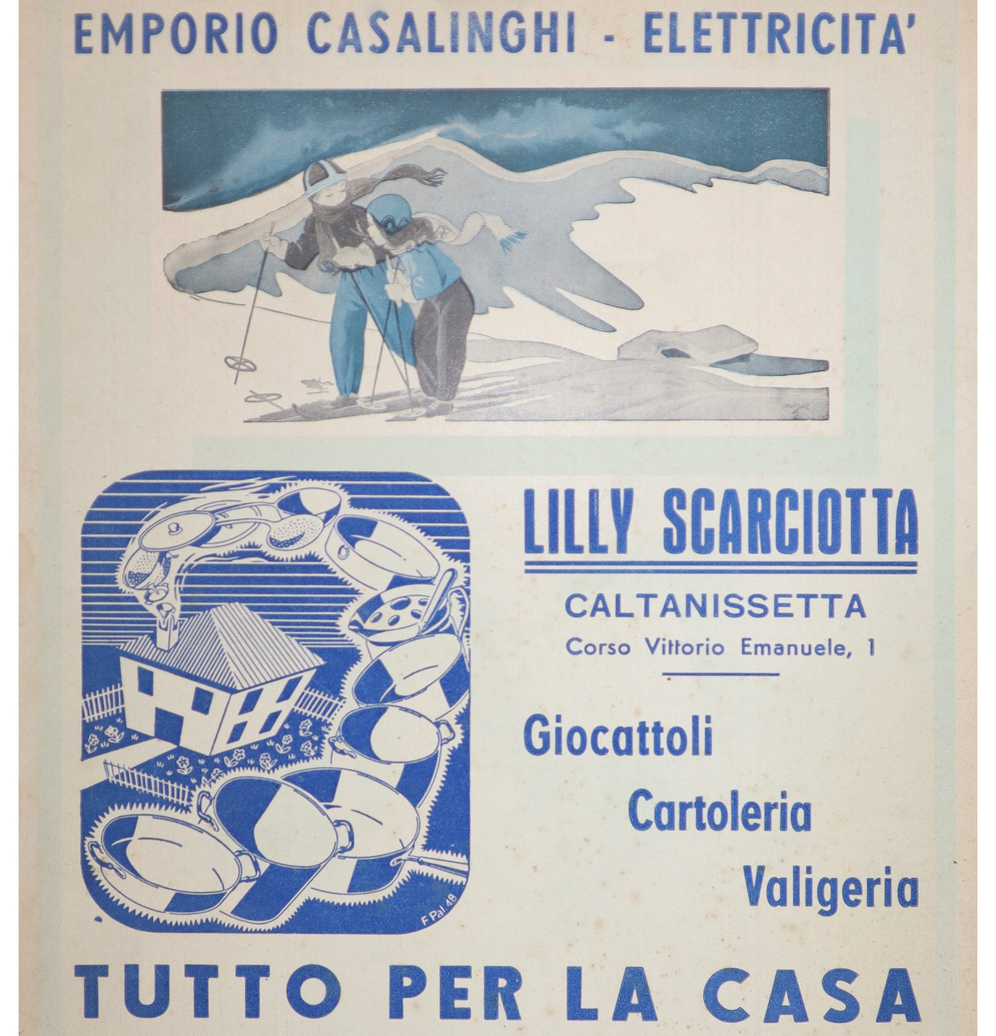 Calendario Promozionale per Emporio Lilly Scarciotta