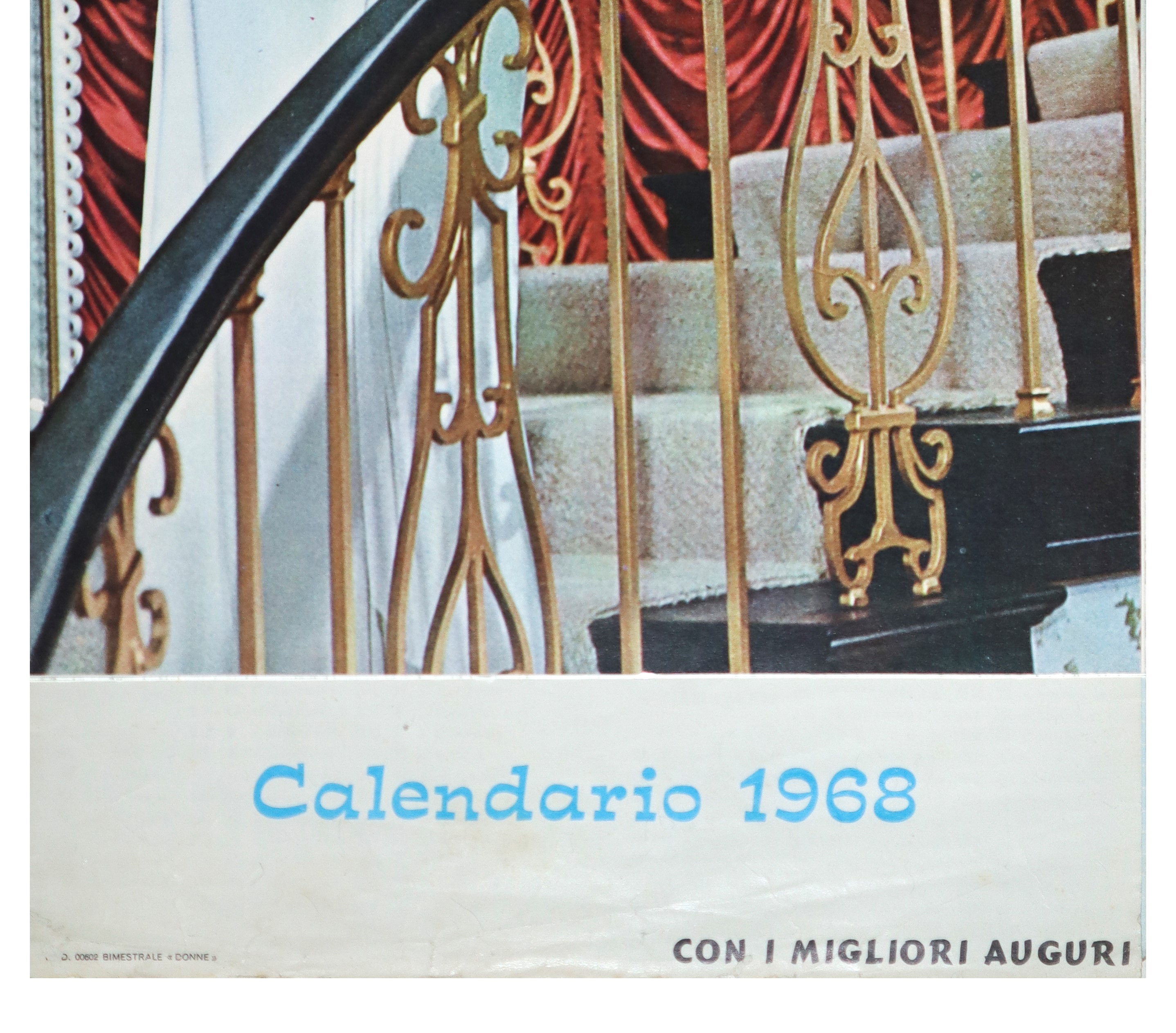 Calendario Promozionale con Soggetti Fotografici di Attrici