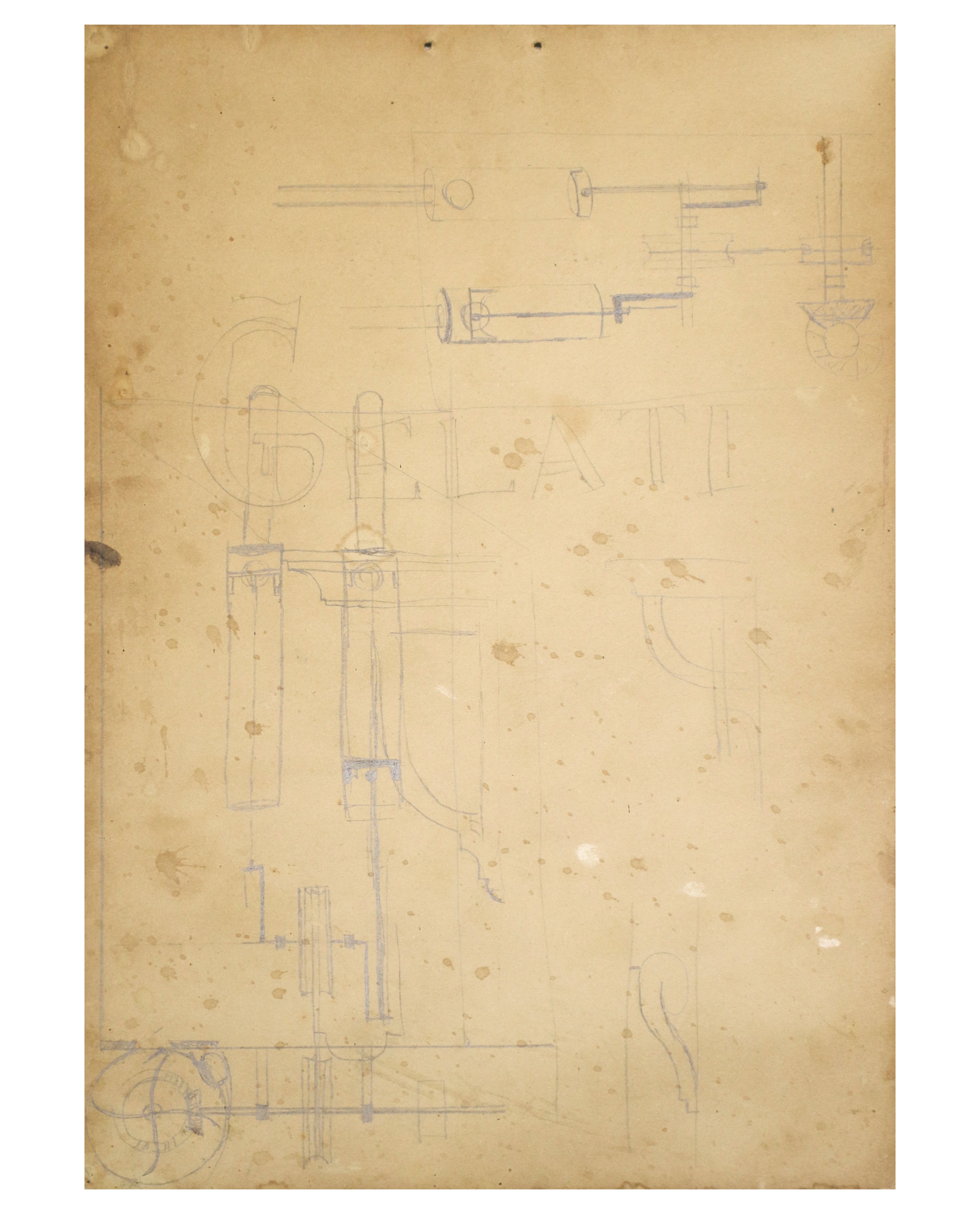 Locandina promozionale per olio