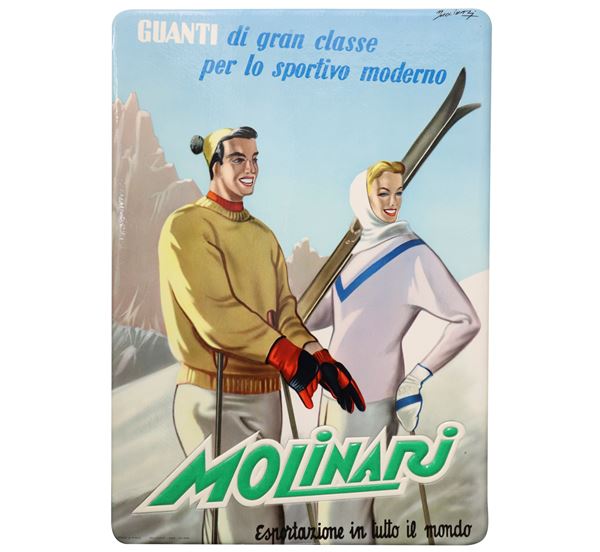 Molinari - Cartonato da banco per guanti da sci