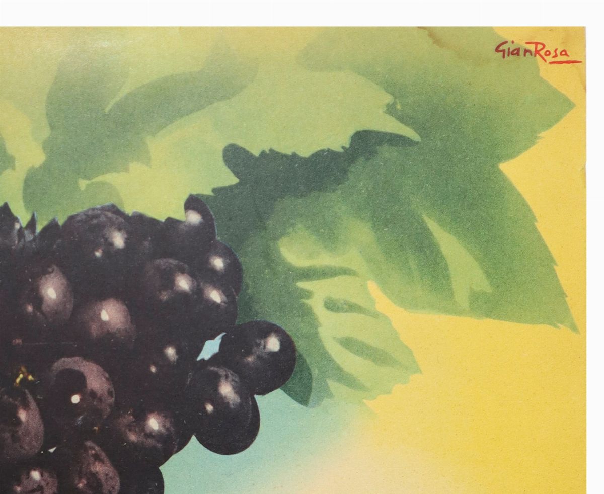 F.lli Perino - Locandina Cartonata per Uva da Tavola