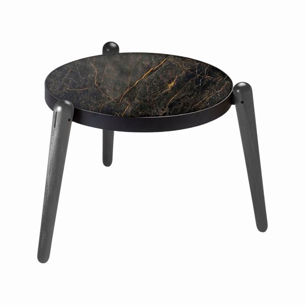 Luca Maci : Tris  - marble, iron and beech wood - Auction Auction ArtSicily - Casa d'aste La Rosa