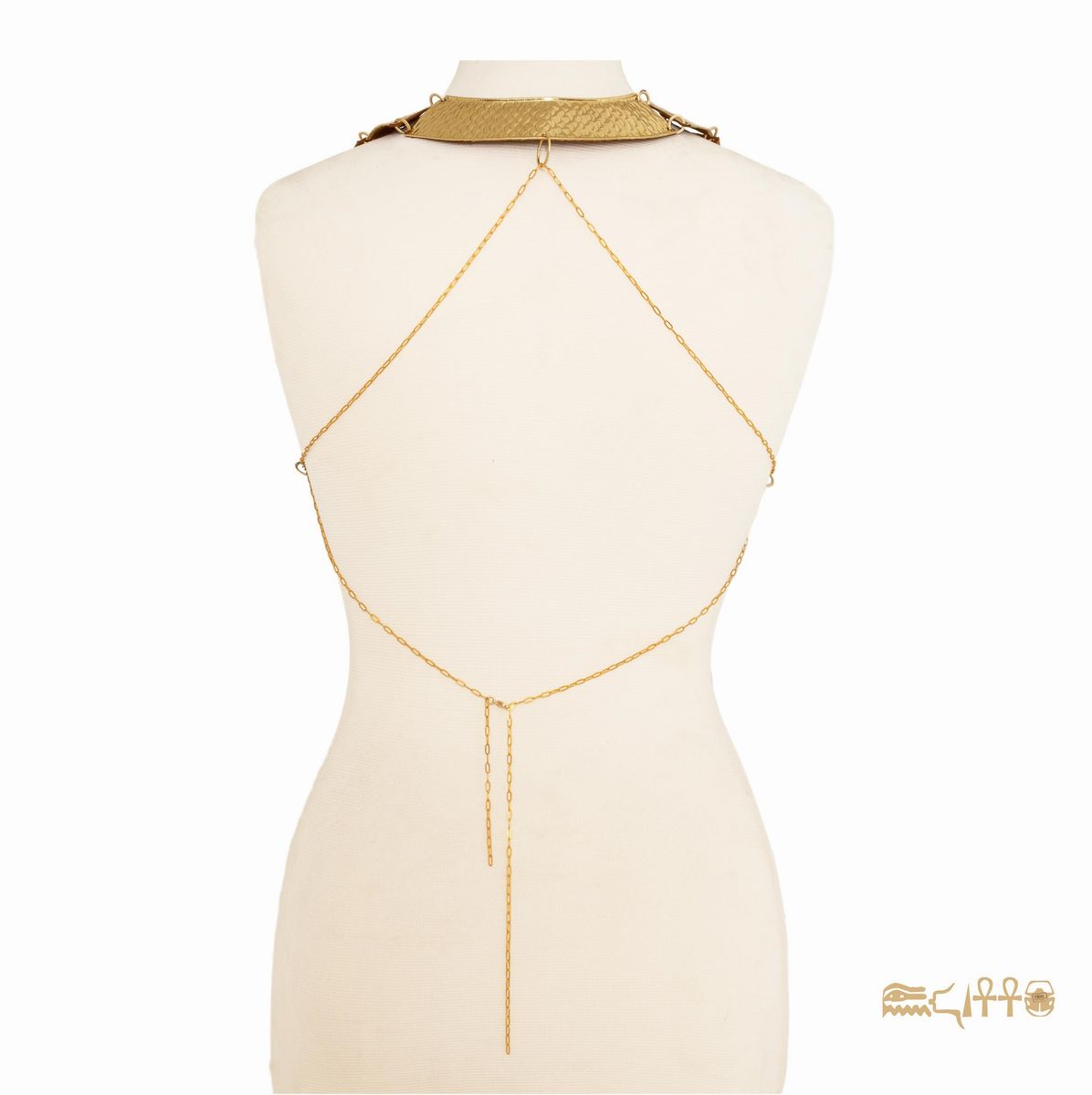 Nicodesign® - Corpetto/gilet Egitto Realizzato in Ottone e Alpacca.