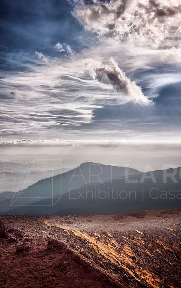 Angelo Lipari - Mist over the Silvestri Craters