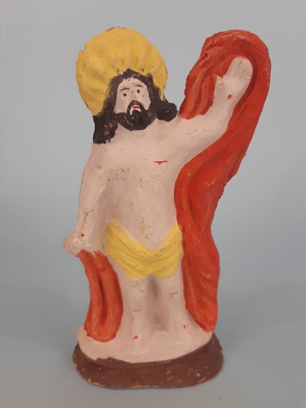 Mario Iudici - Fischietto raffigurante Gesù Cristo Risorto