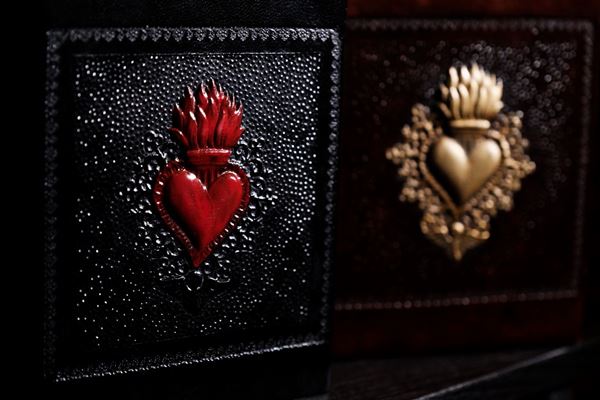 CGP-Cucinotta - Diary with single ex voto The Leopard bookend in relief