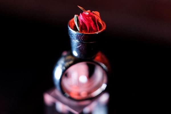CGP-Cucinotta : Pot ring  - lost wax - Auction Auction ArtSicily - Casa d'aste La Rosa