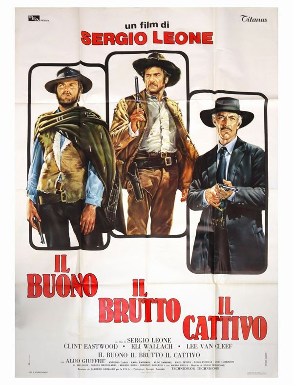 Four sheet poster ''The Good, the Bad and the Ugly''