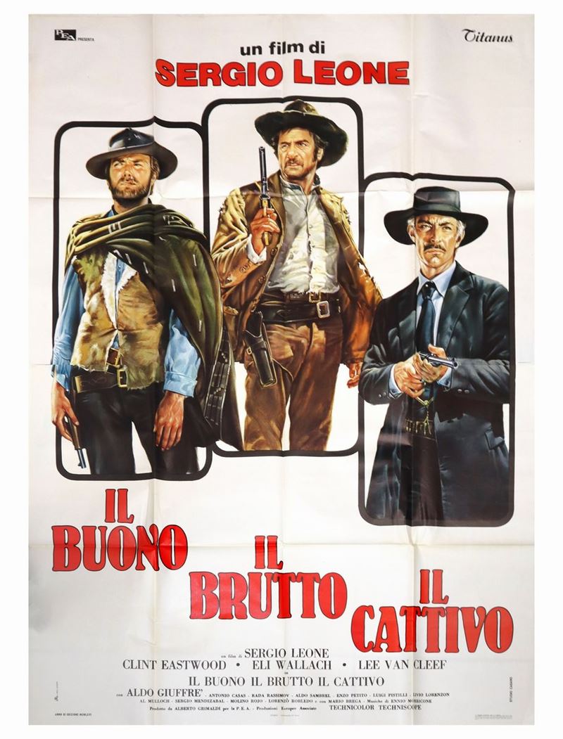 Manifesto Quattro Fogli ''il Buono, il Brutto e il Cattivo''