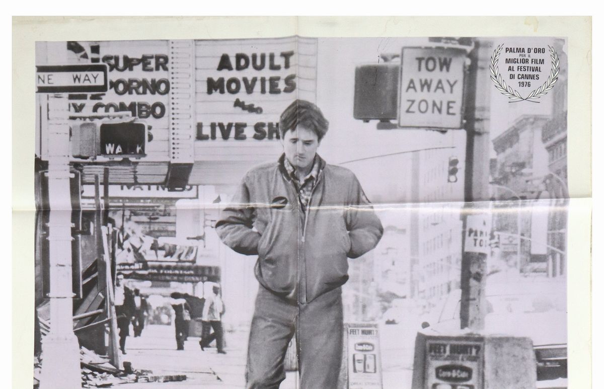 Manifesto Cinema Due Fogli ''taxi Driver''