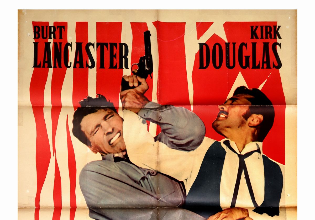 Manifesto Cinema Due Fogli ''sfida All'0.k. Corral''