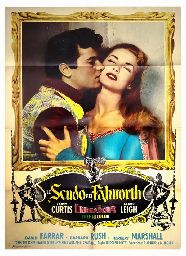 Manifesto cinema due fogli ''Lo scudo di Falowhorth
