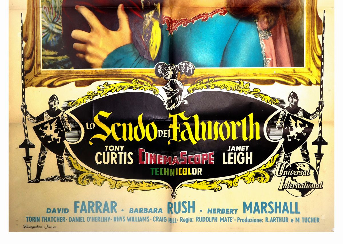 Manifesto Cinema Due Fogli ''lo Scudo di Falowhorth