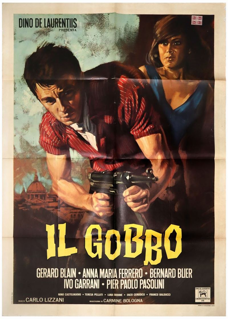 Manifesto Cinema Due Fogli ''il Gobbo''