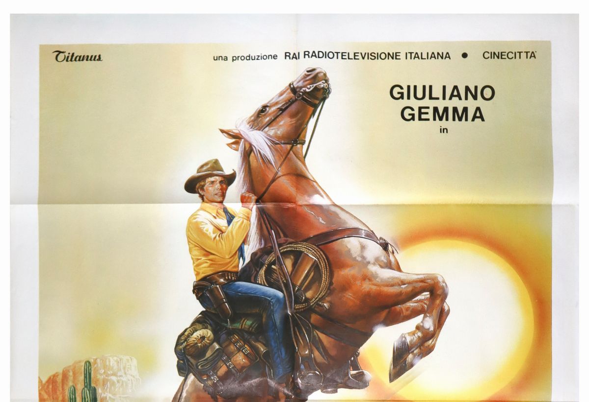Manifesto Cinema Due Fogli ''tex''