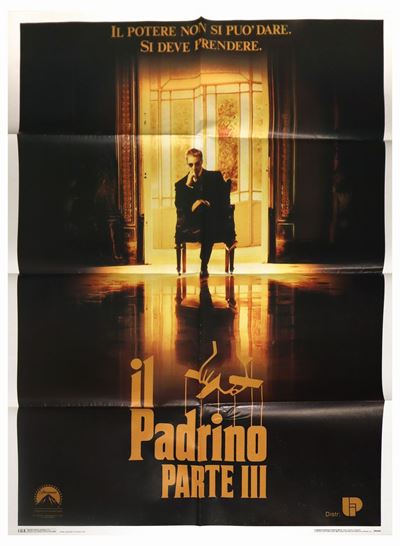 Manifesto Cinema Due Fogli ''il Padrino Parte III''