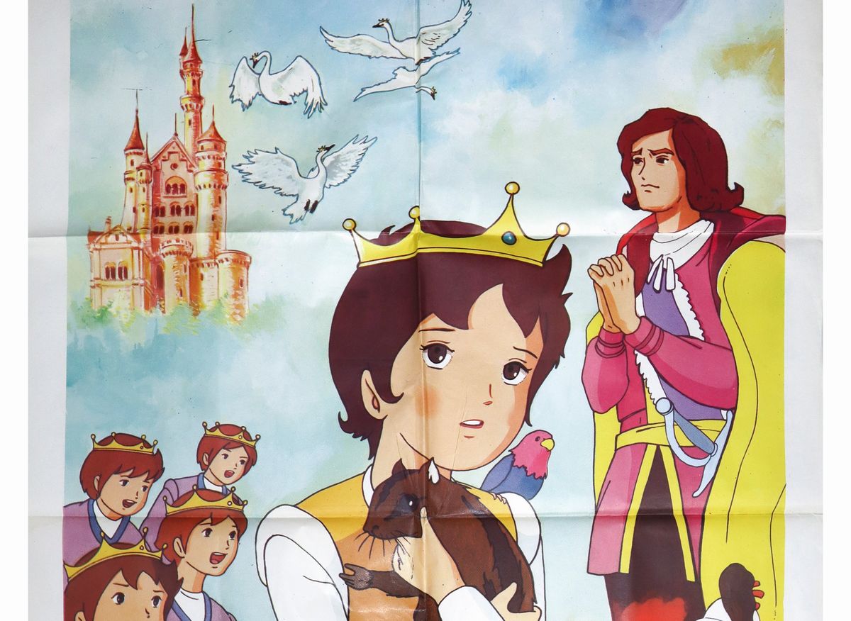 Manifesto Cinema Due Fogli ''heidi Diventa Principessa''