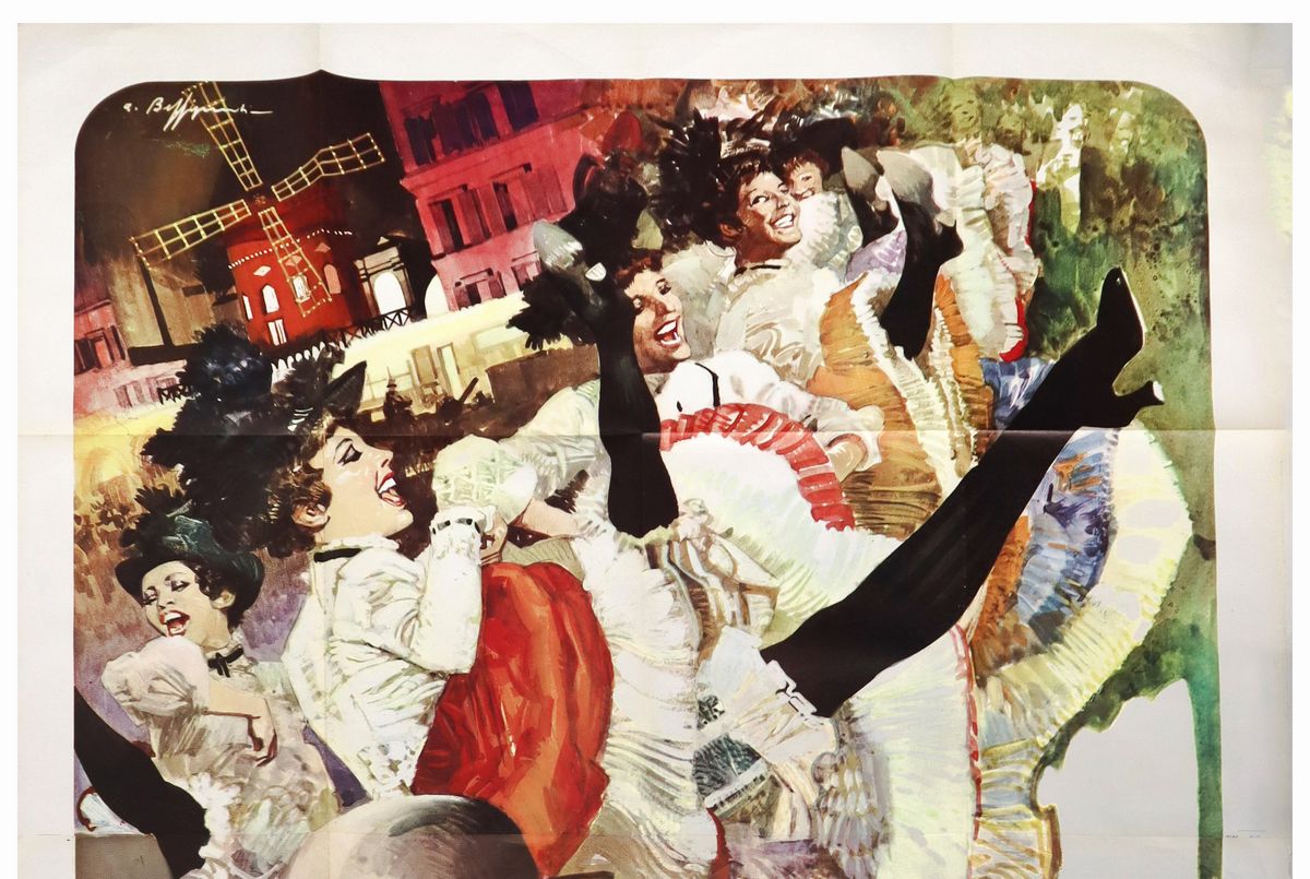 Manifesto Cinema Quattro Fogli ''moulin Rouge''