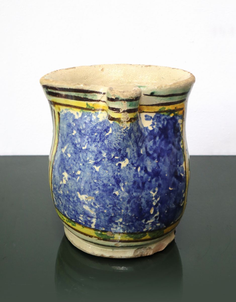 Cannata in ceramica policroma di Caltagirone