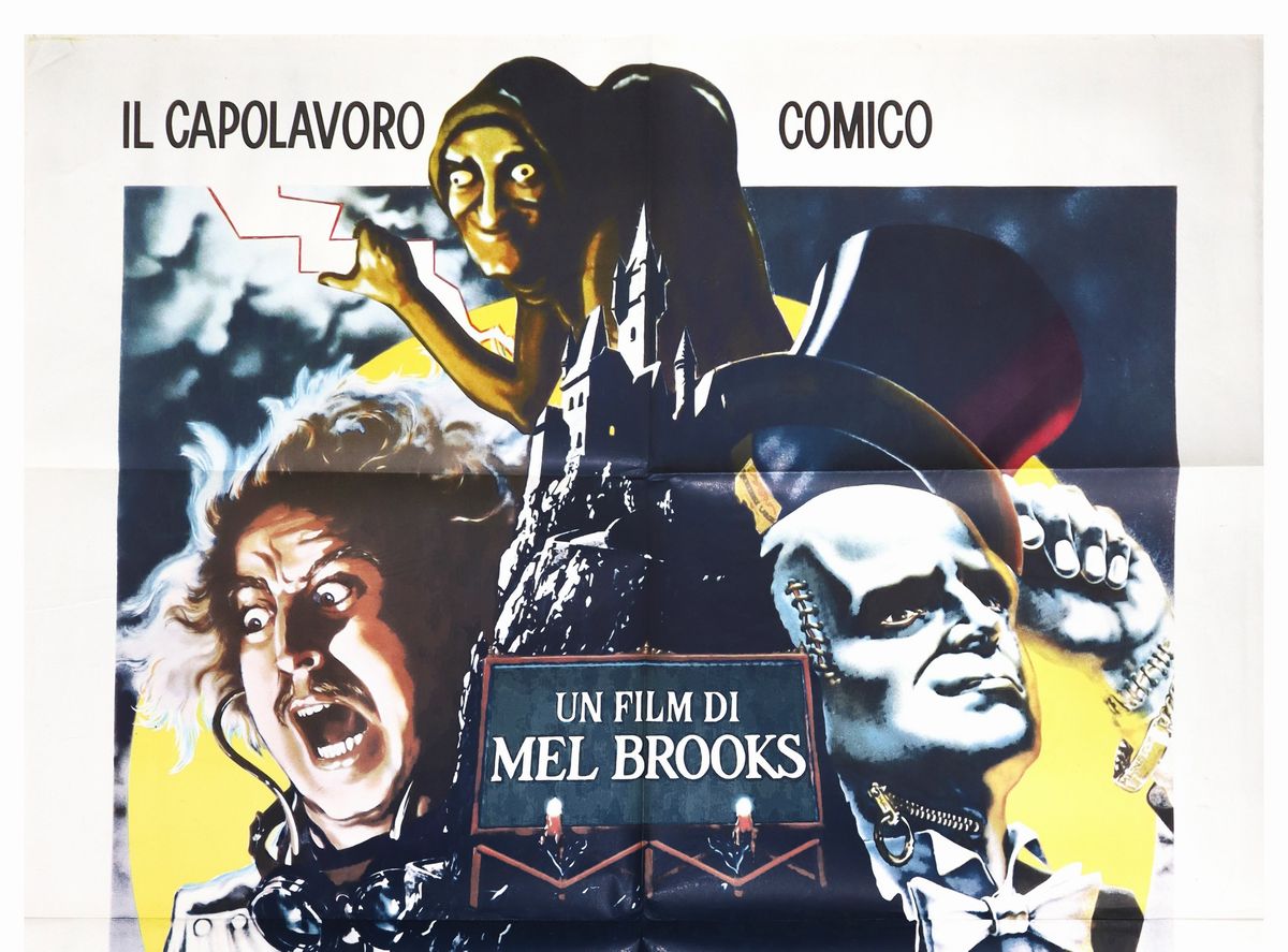 Manifesto Cinema Due Fogli ''frankenstein Junior''