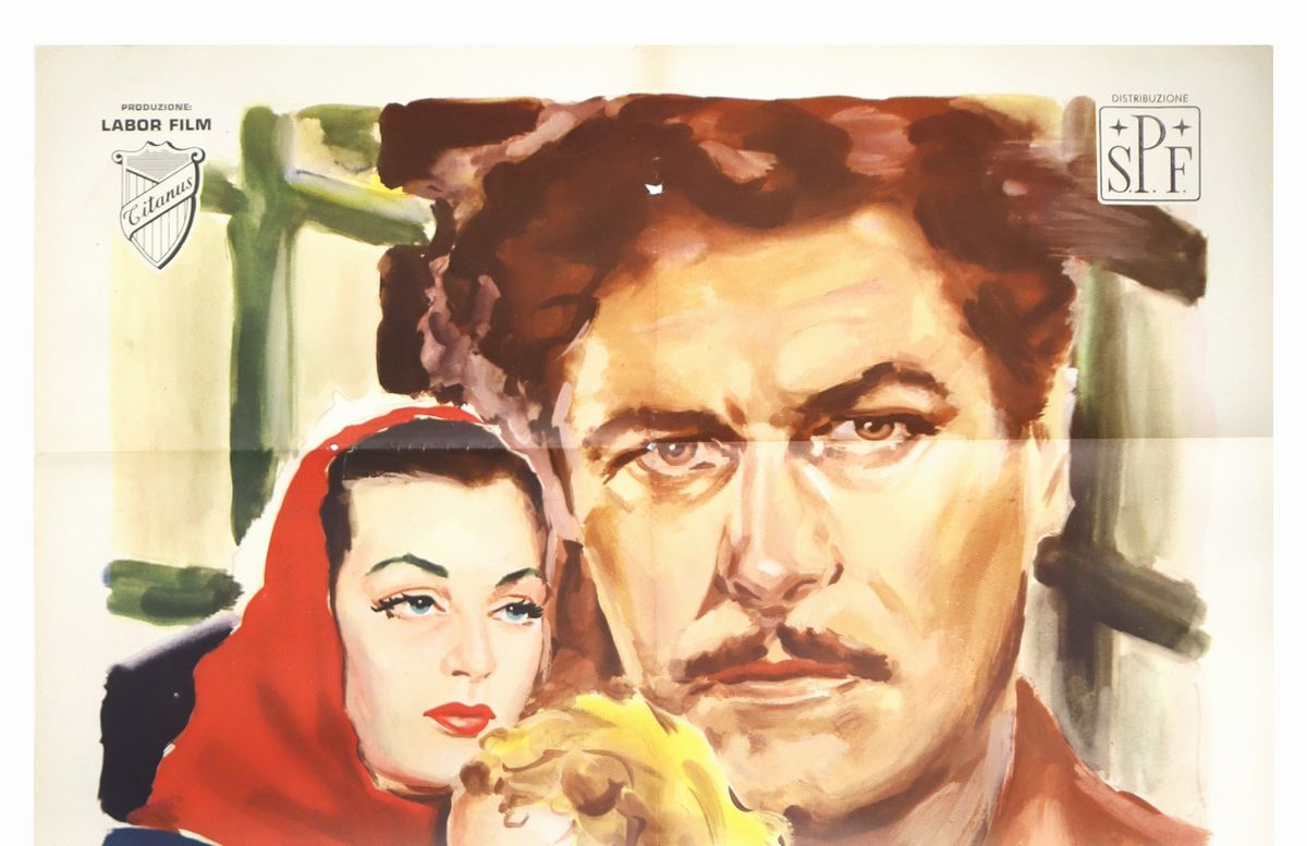 Manifesto Cinema Due Fogli ''tormento''