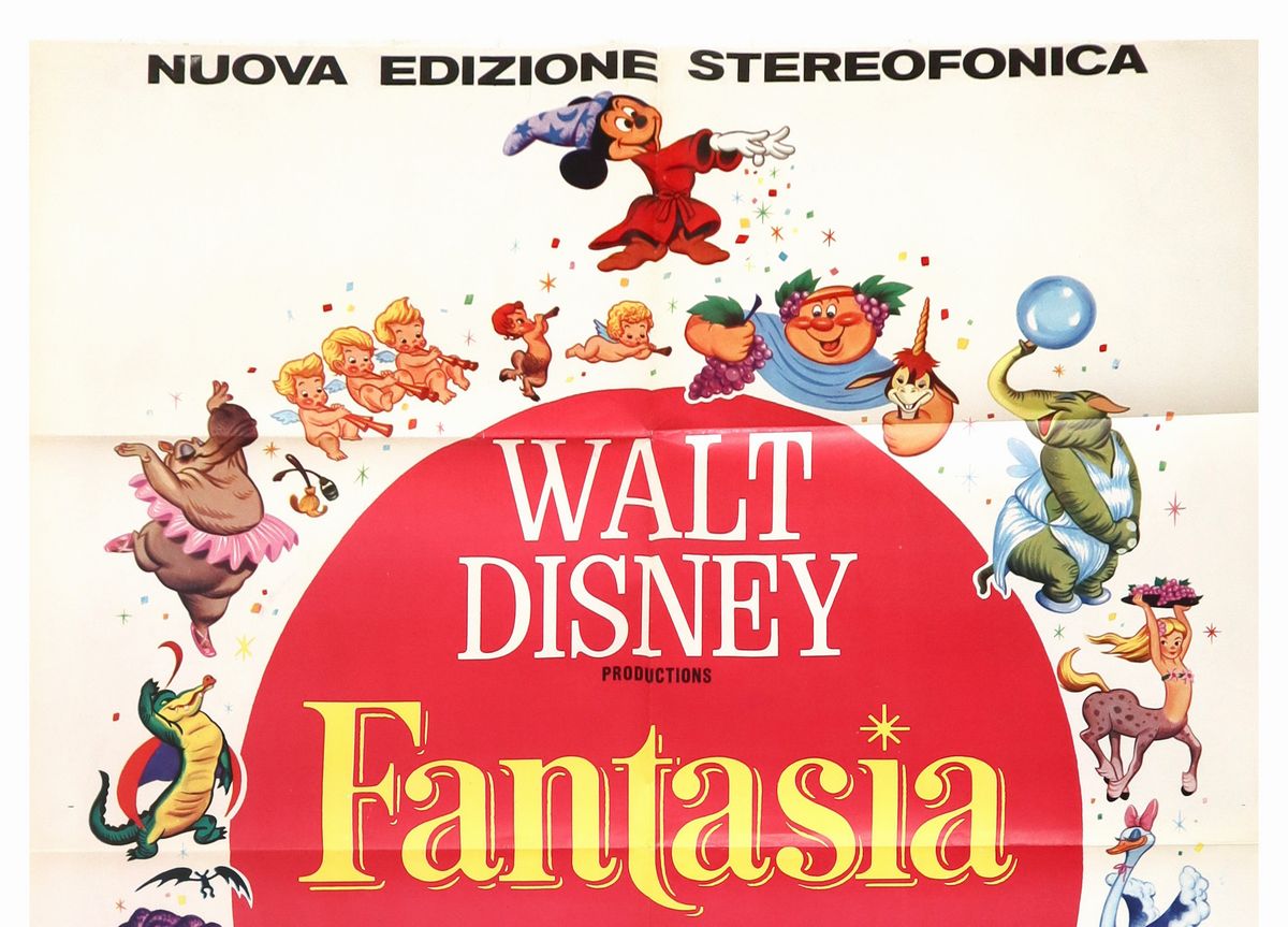Manifesto Cinema Due Fogli ''fantasia''