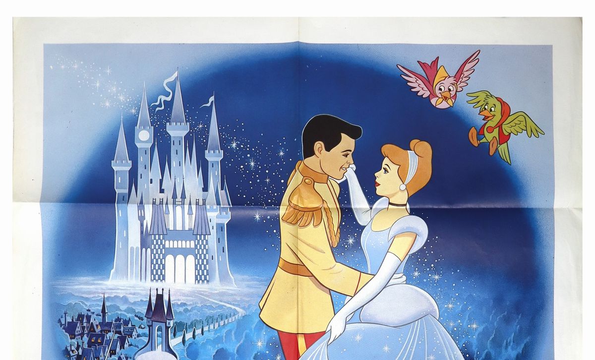 Manifesto Cinema Due Fogli ''cenerentola''