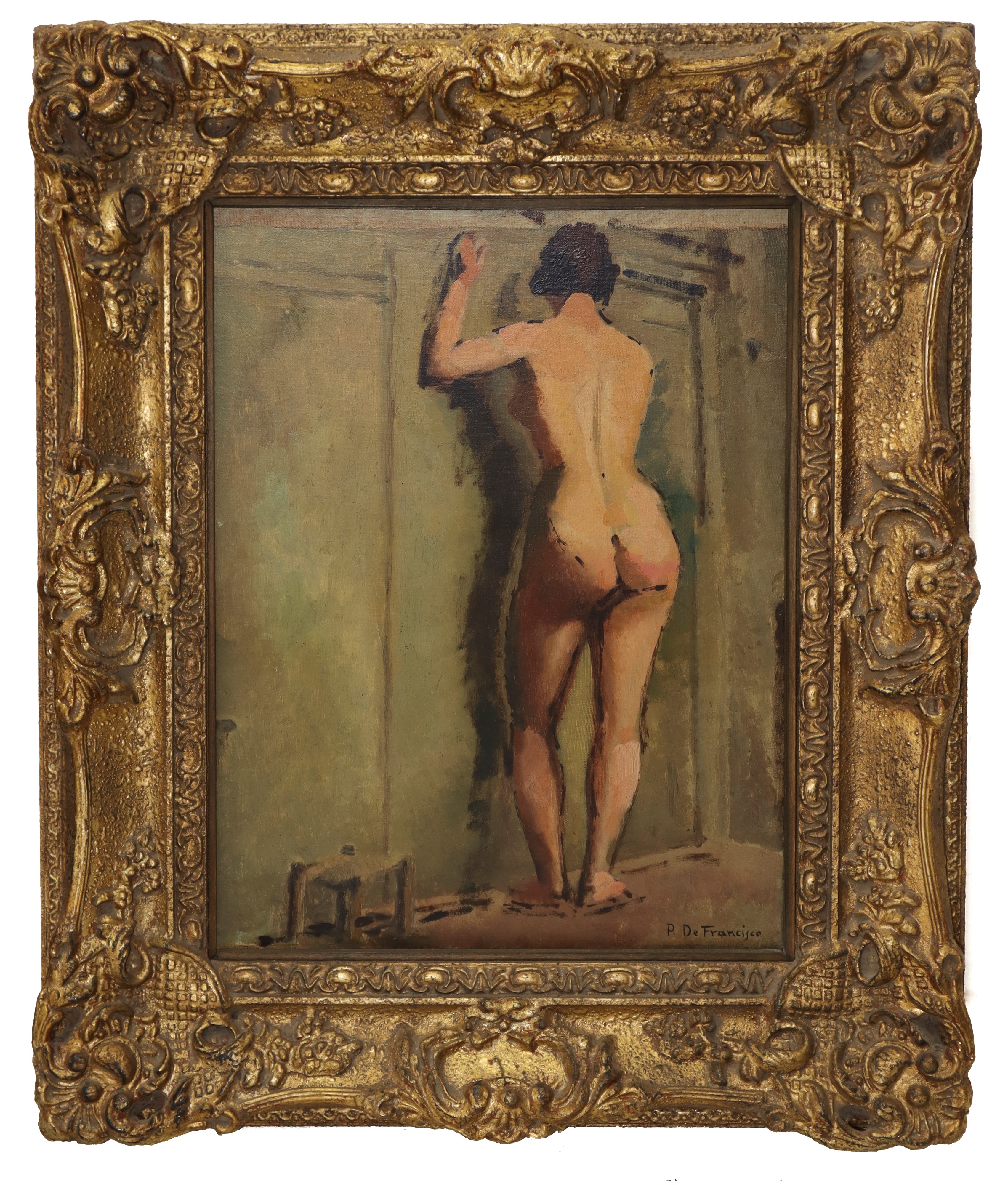 Pietro De Francisco - Nudo di Donna di Spalle
