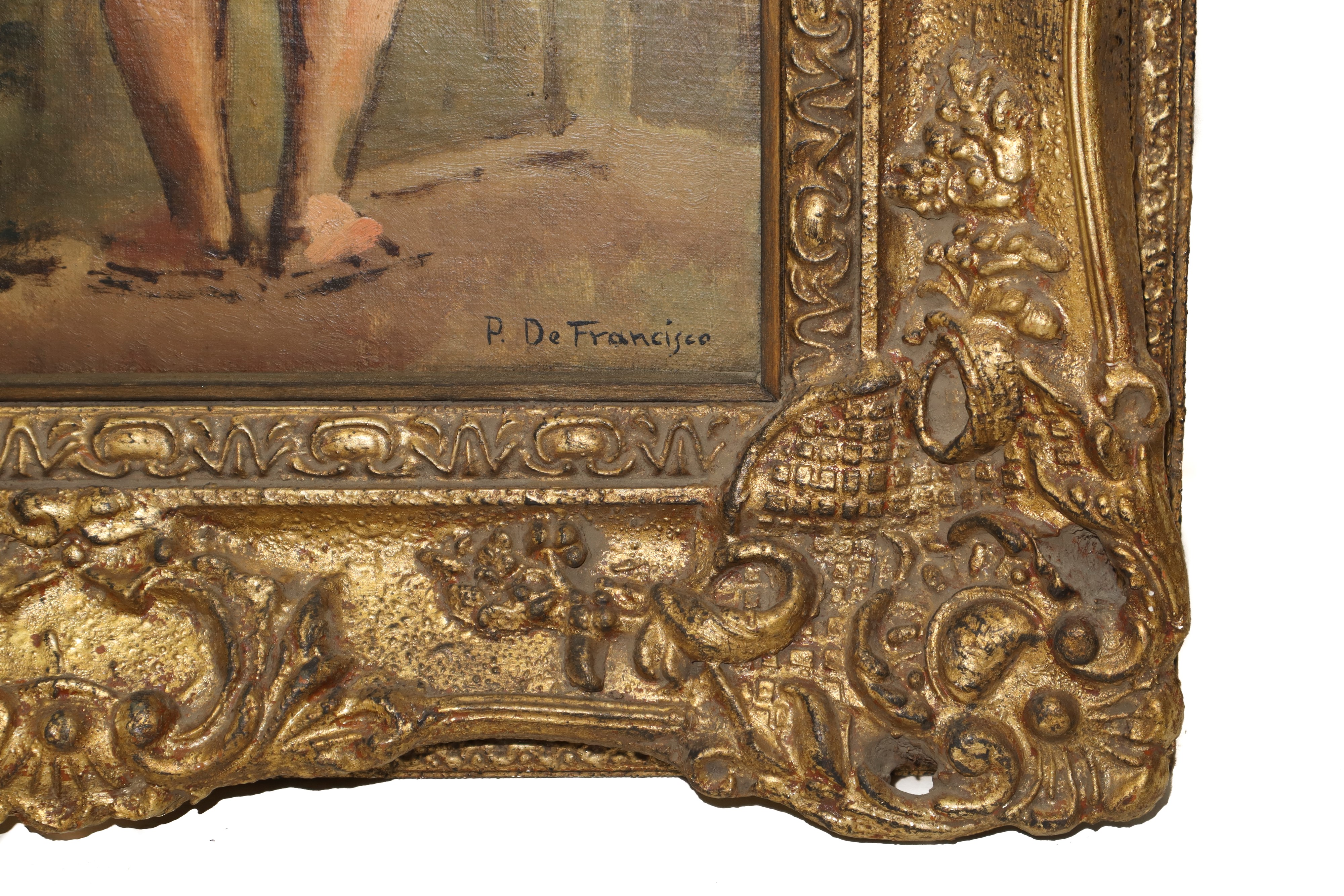 Pietro De Francisco - Nudo di Donna di Spalle