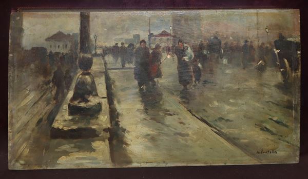 Attilio Pratella - Neapolitan street