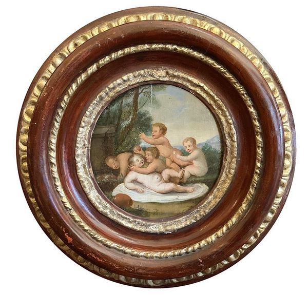 Jan Van Kessel il Vecchio - Play of Putti with fruit still life