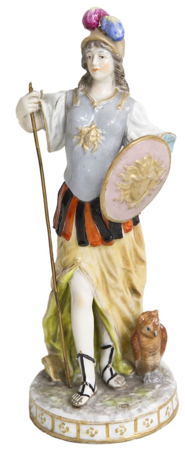 Capodimonte - Minerva, scultura in porcellana